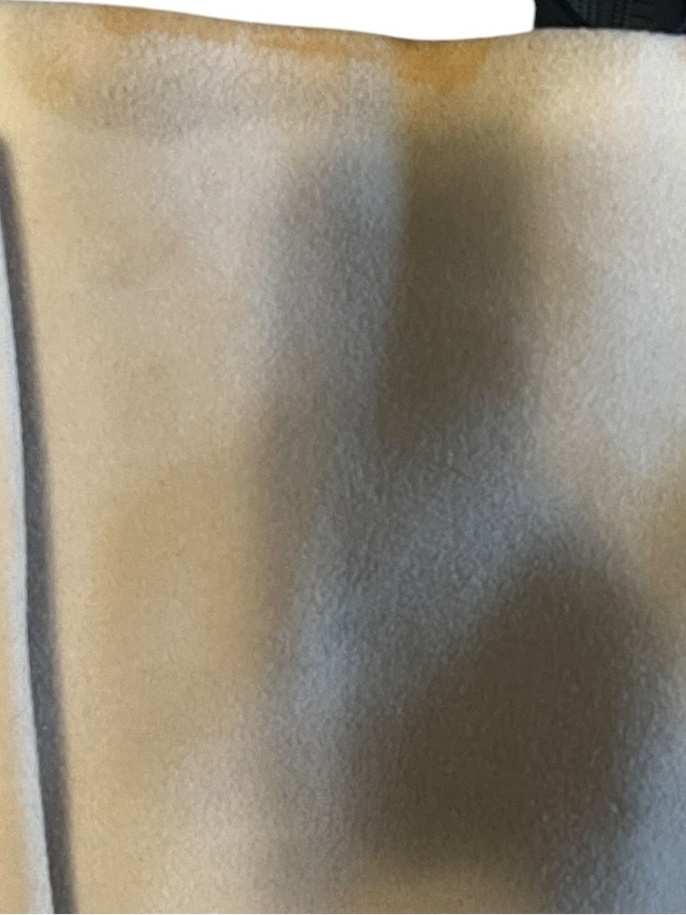 Cream Satin-Lined Coat Interior Detail - Picture 4 of 9